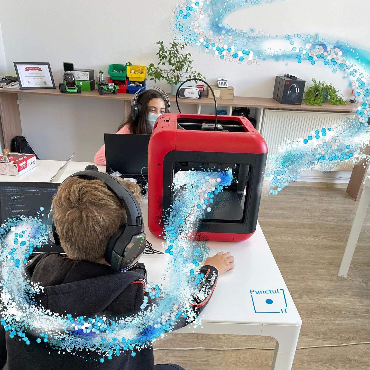 printare 3d in cardul unui curs pt copii